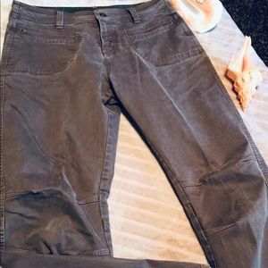 KUHL Light Brown Outdoor Mid-Weight Cotton Pants